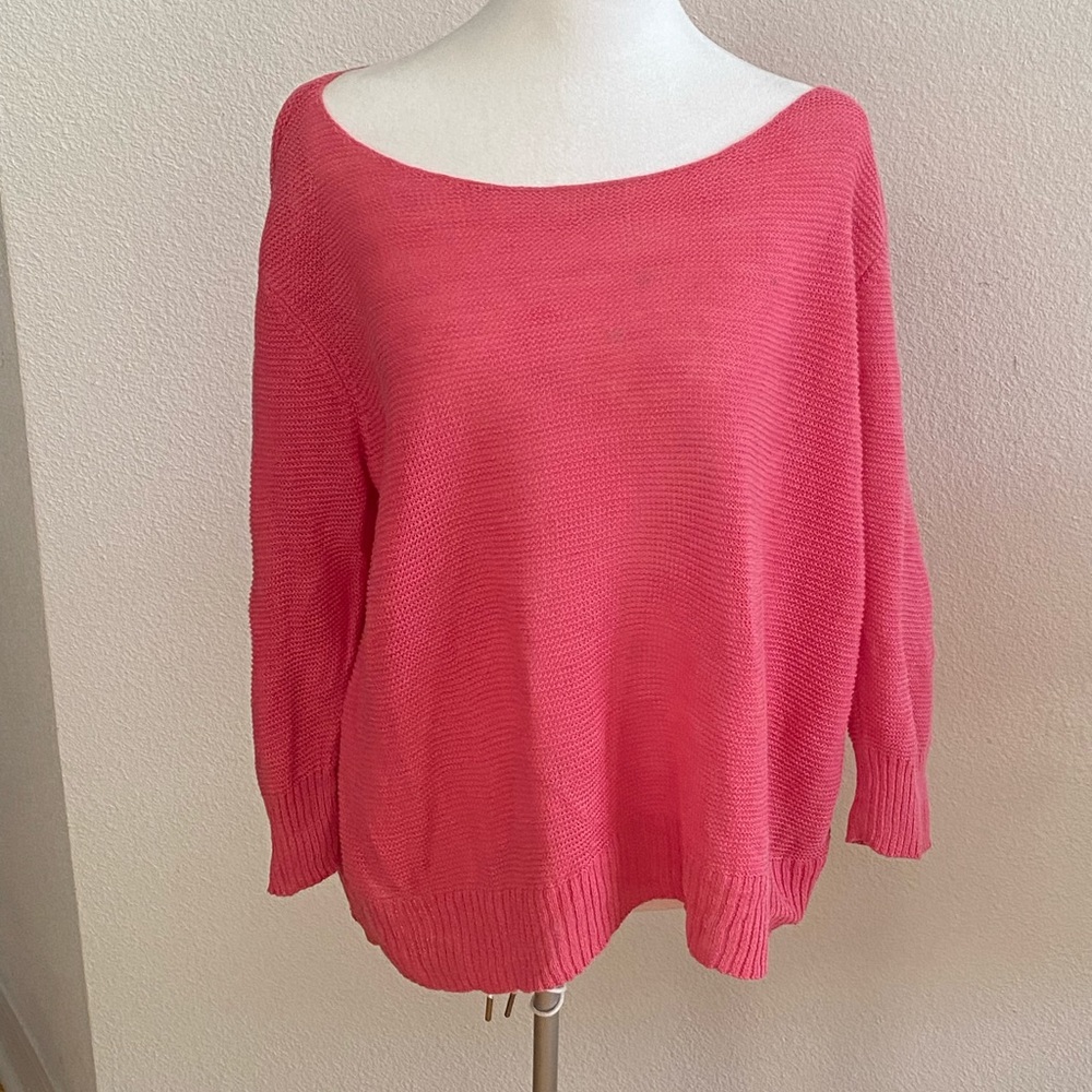 Boat Neck Light Weight Sweater